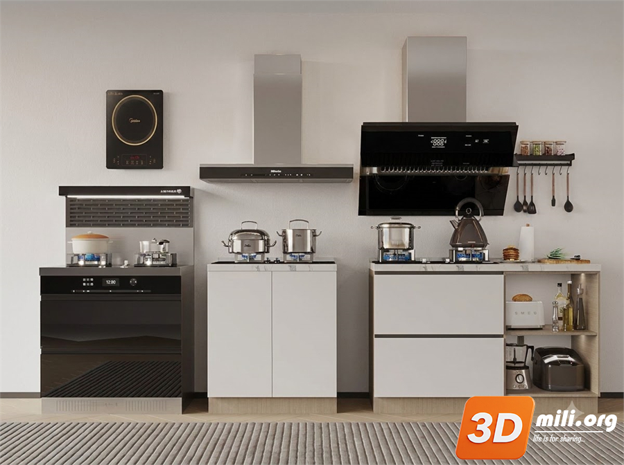 Kitchen appliance Skp Files 